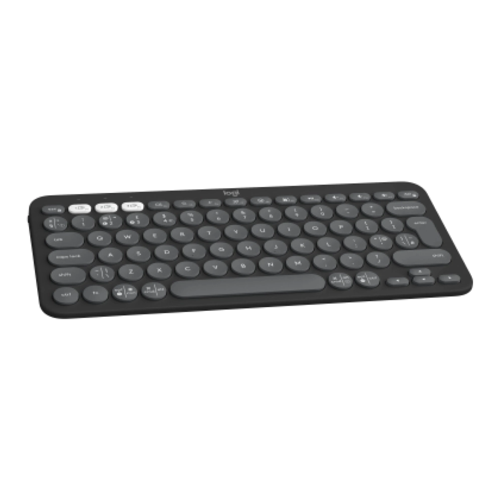 Logitech Bluetooth Keyboard Pebble Keys 2 K380s Black (Open Box) view 2